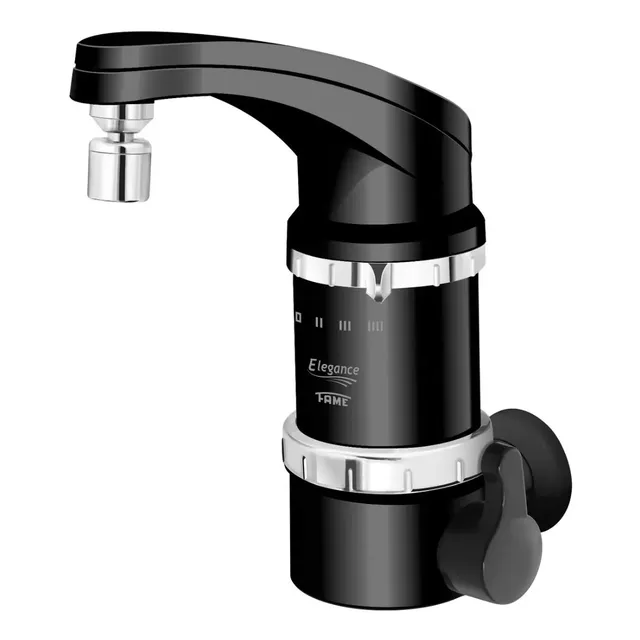 Torneira Elétrica Fame Elegance 4T 5400W 220 V de Parede color Preta