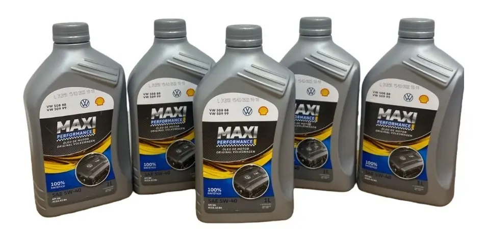 Oleo Motor 5w40 508 88 Shell Maxi Performance (5 Unidades)