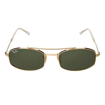 Óculos De Sol Ray-ban Rb3719 Continua De Metal Cor De Armazón Ouro Azul-claro Ouro-rosado Ouro Rosado