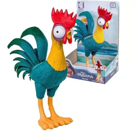 Boneco Galo Hei Hei da Moana para Coleção Cotiplás