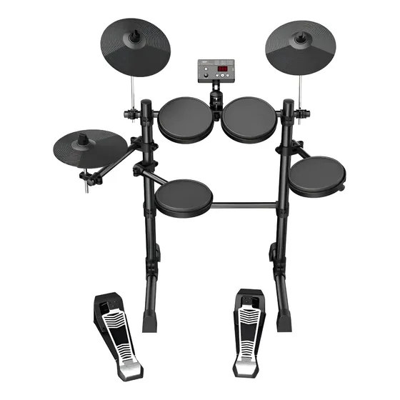 Bateria Eletrônica Aroma TDX-15 de 7 Peças Com Módulo de Som