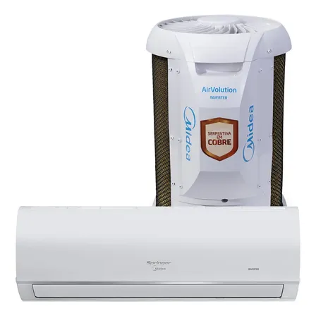 Ar Condicionado Split Inverter Springer Airvolution Connect 9000 Btu Frio Branco R32 220v