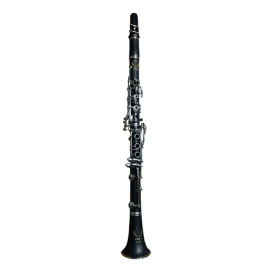 Clarinete Eagle Cl 04n Niquelagem Preto Niquelado