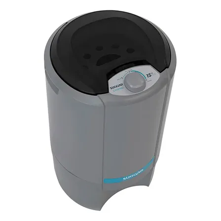 Centrifuga De Roupas Giromax 15Kg CT1501PR Prata Suggar