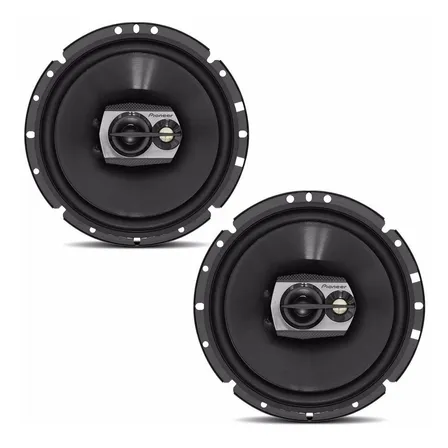 Kit Alto Falante Pioneer Ts-1790br 6 Polegadas 120w Rms Par Cor Preto