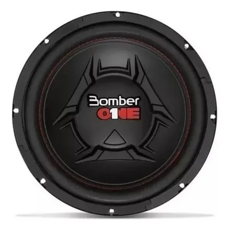 Alto Falante Subwoofer Bomber One 12 Pol 200w Rms 4 Ohms Cor Preto