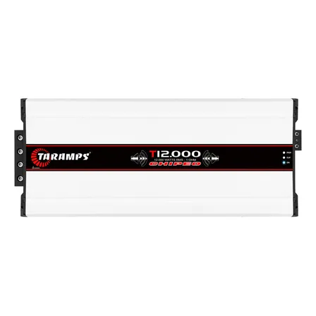 Módulo Amplificador Taramps T12.000 CHIPEO 12300W de 1 Canal para Som Automotivo