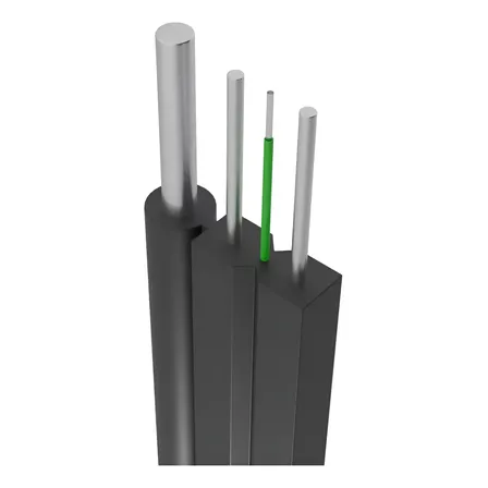 Cabo Fibra Óptica Monomodo 1FO 1000m Deko Drop Flat FTTH LSZH Anti-UV