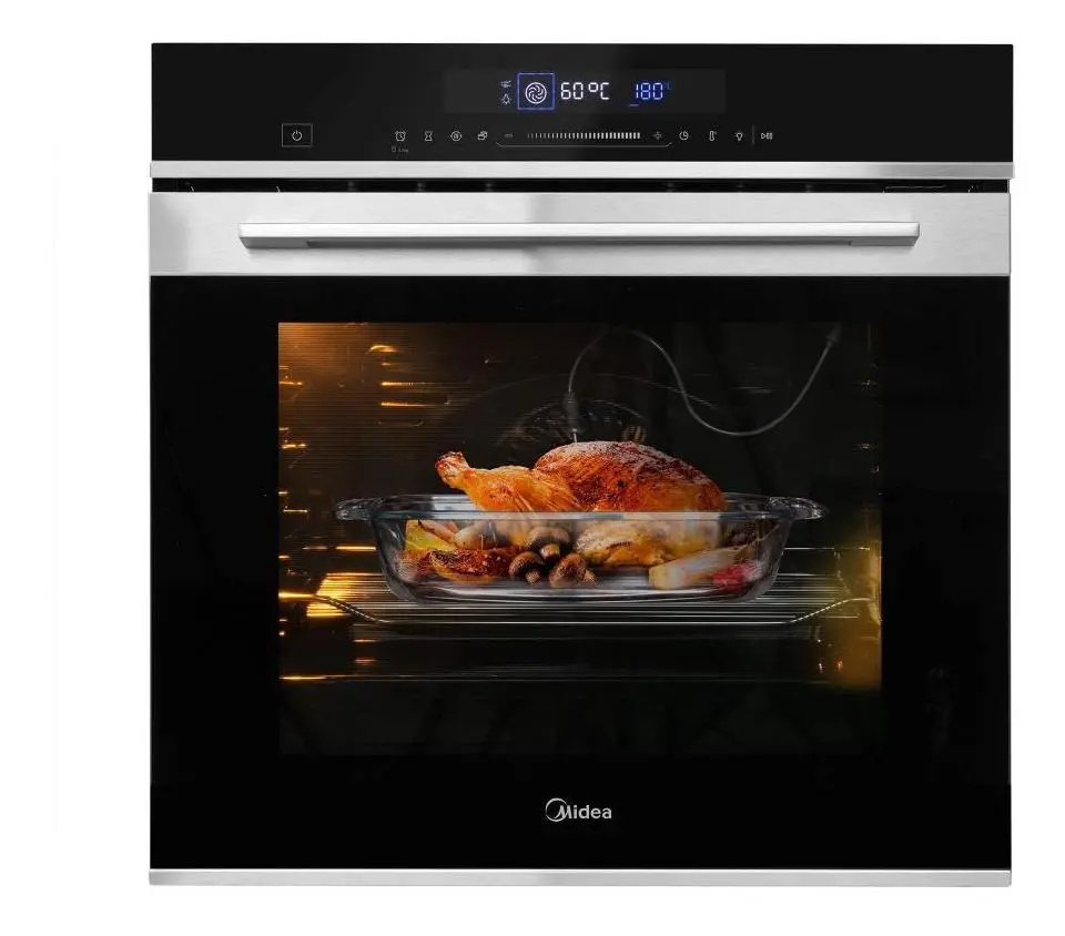 Forno De Embutir Elétrico 80 L Midea Protouch Cor Preto/Inox