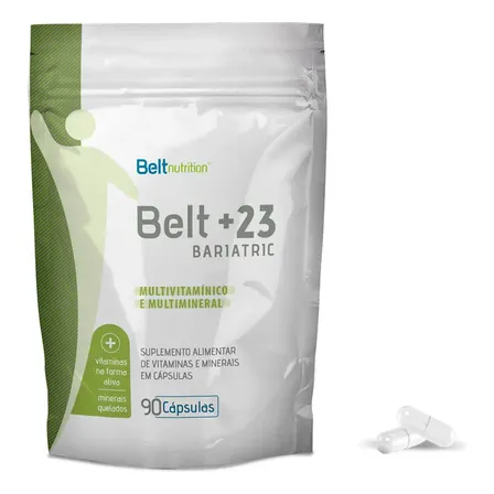 Belt +23 caps: multivitamínico para bariátricos Belt Nutrition em comprimidos Sem sabor de 90 un