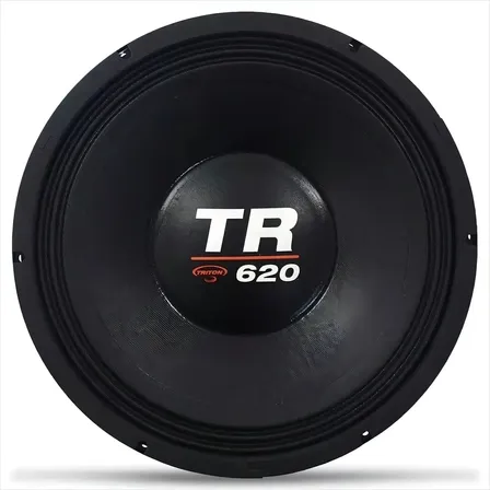 Alto Falante Woofer Triton Tr620 12 Polegadas 620 Rms Cor 8 Ohms Preto