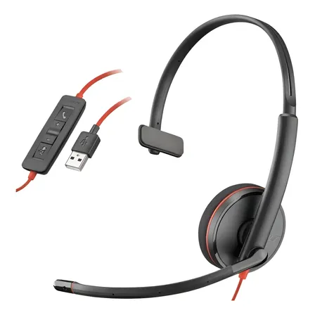 Headset Poly Plantronics Blackwire C3210 Usb