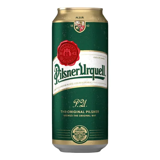Cerveja Pilsner Urquell Lata 500ml República Tcheca Pilsner Dourada