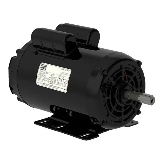 Motor Monofásico Para Betoneira 2CV 4 Pólos Bivolt Weg 127/220V