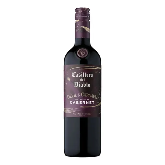Vinho Chileno Tinto Meio Seco Casillero Del Diablo Carnaval Spectacular 750ml