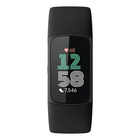 Relógio Smartband Fitbit Charge 6 Health Tracker Obsidian Cor Da Caixa Preto