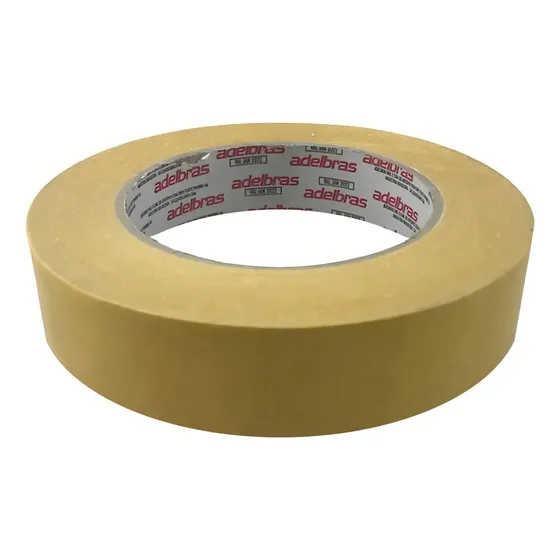 Fita Dupla Face Adelbras 25mmx30m Marrom Para Carpete e Piso