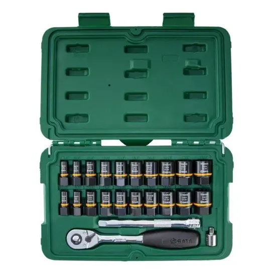 Jogo Boltbiter Para Extração De Parafusos 23pc Sata St09138