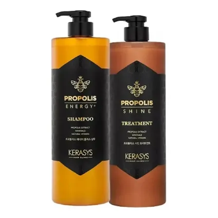 Kit Kerasys Própolis Shampoo Energy 1000ml + Treatment Shine 1000ml