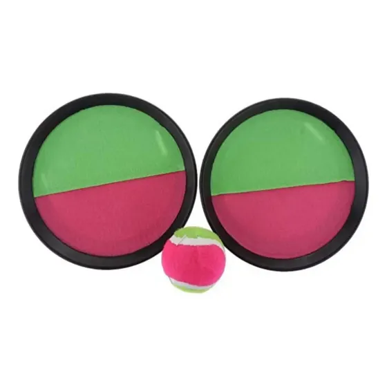 Raquete de Diversão Art Brink Velcro Kit Infantil com Bola