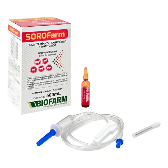 Sorofarm 500 Ml Polivitaminico Antitoxico Energeti - Biofarm