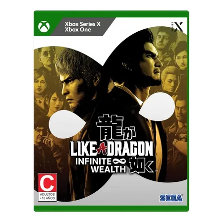 Like A Dragon Infinite Wealth Xbox Series X Midia Fisica