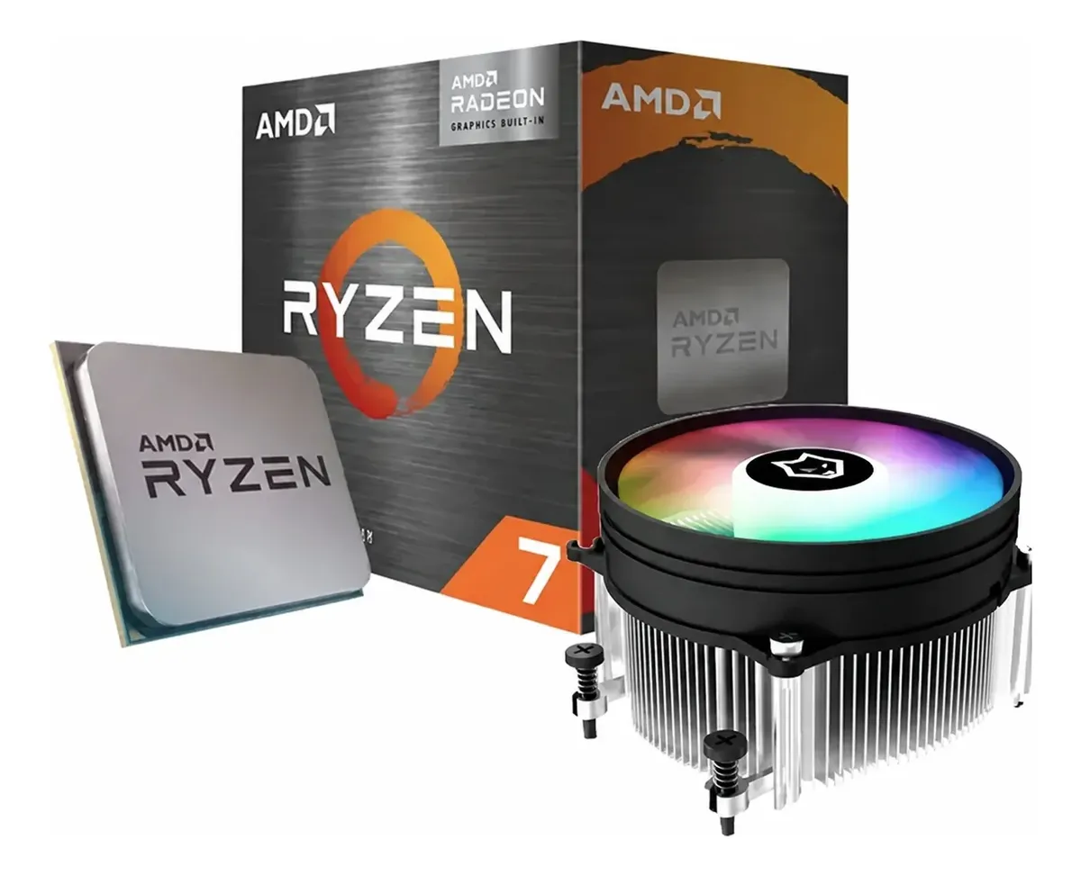 Processador Amd Ryzen 5 2600x 3.6ghz Am4 + Cooler