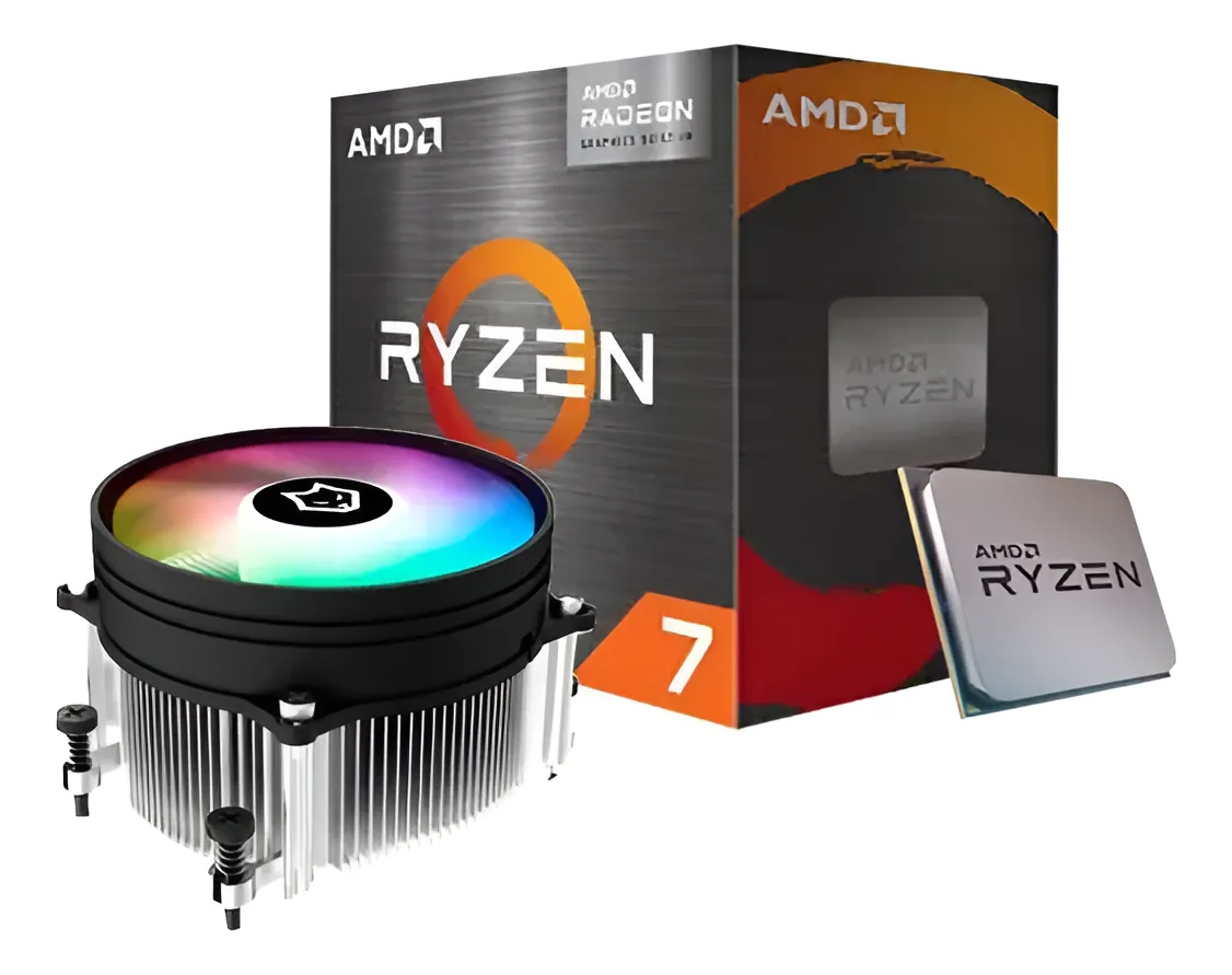 Processador Amd Ryzen 7 1700 3.0ghz Am4 + Cooler