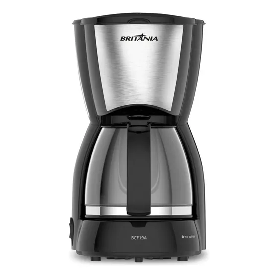 Cafeteira Britânia Cafeteiras Bcf19 Bcf19 Semi Automática Preto 220v