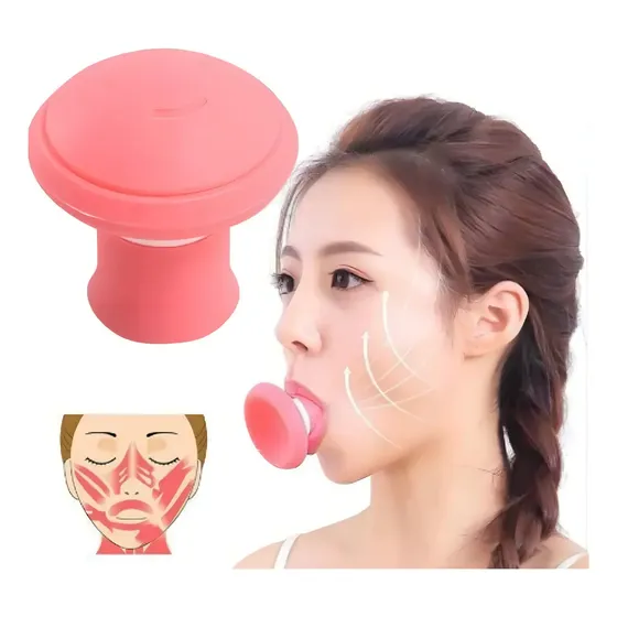 Exercitador Mandíbula Maxilar Harmonização Facial (2 Un)
