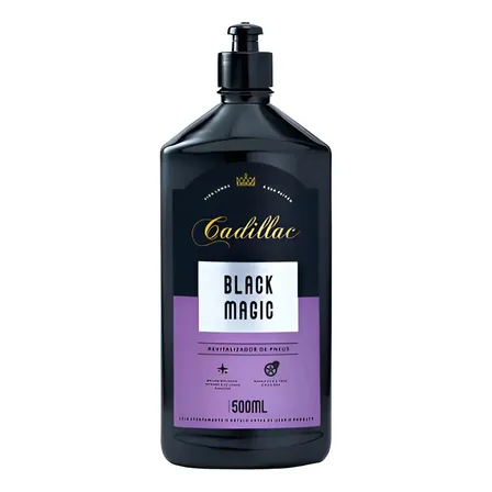 Pneu Pretinho Black Magic Cadillac 500ml – Brilho Intenso e Proteção Duradoura!