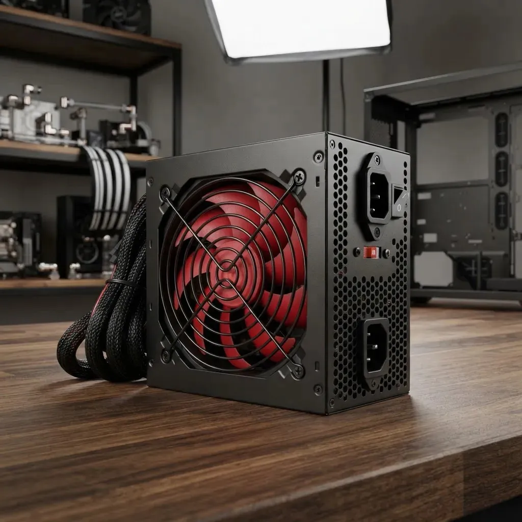 Fonte Gamer ATX Fortrek Crusader 500W Bivolt Cooler 120mm