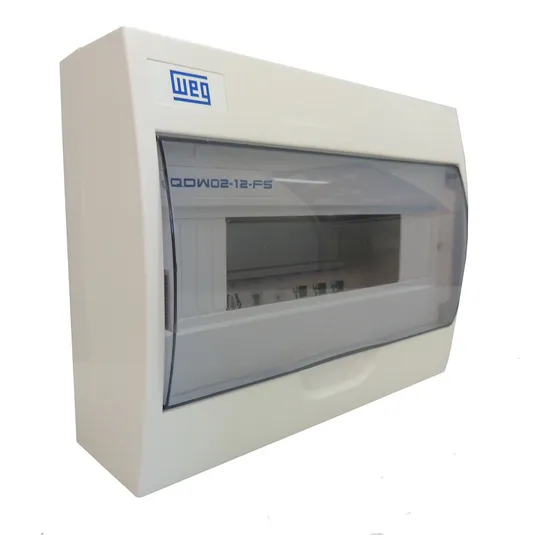 Quadro Distribuição WEG Centrinho 12 Disjuntores Sobrepor Linha QDW02