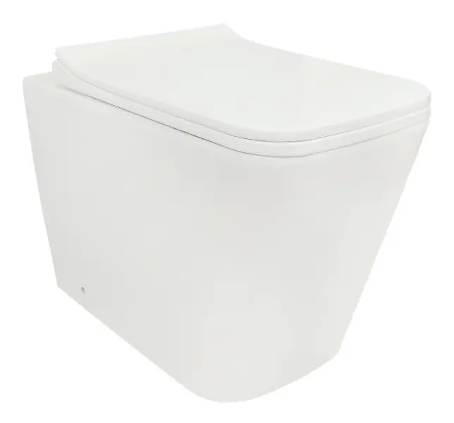 Vaso Sanitário Bacia Privada Convencional Quadrado Tubrax Cor Branco