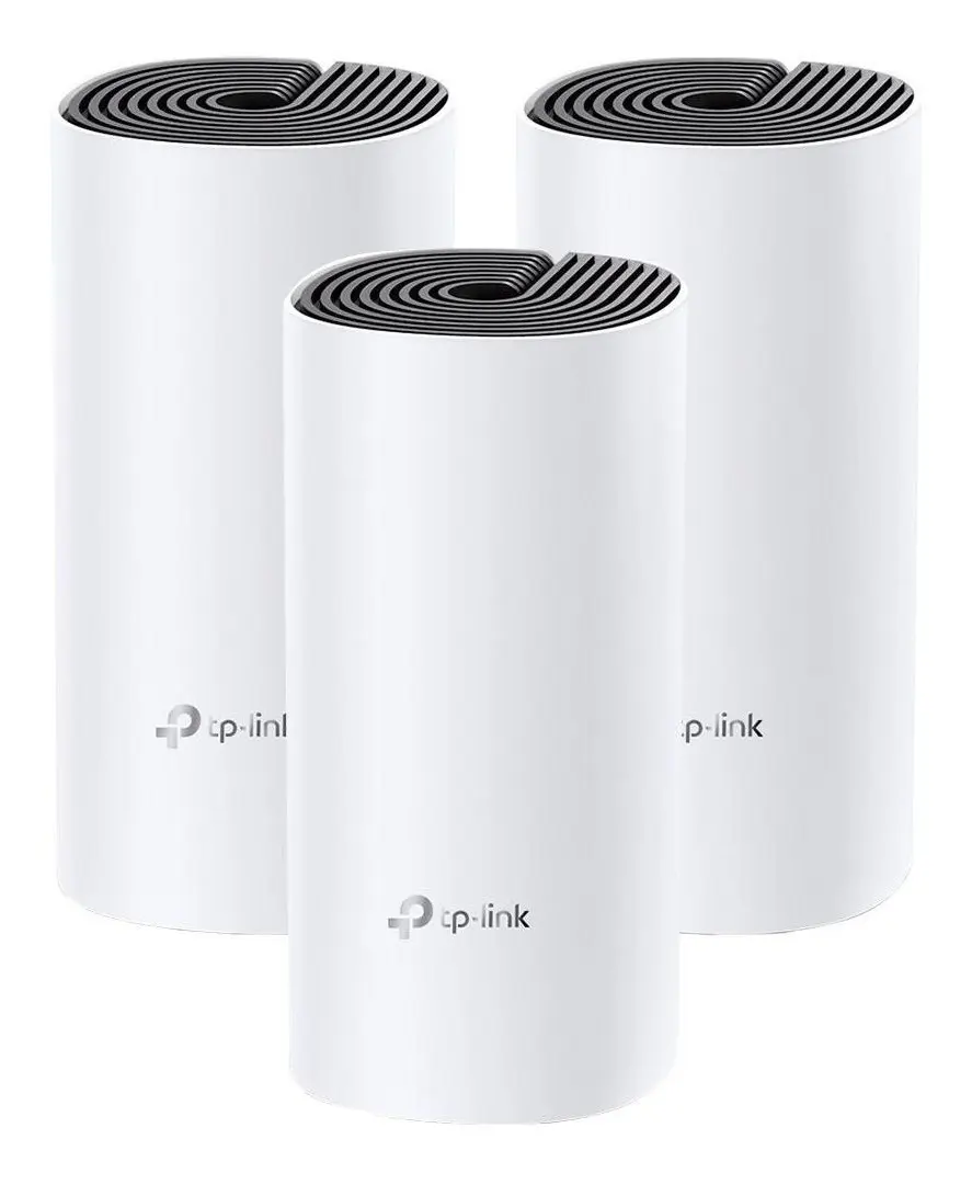Access point, Roteador, Sistema Wi-Fi mesh TP-Link Mesh branco/preto kit x 3 unidades