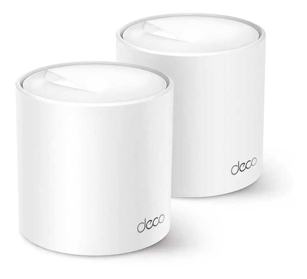 Roteador Tp-link Deco X50 Mesh Wi-fi 6 Ax3000 Gigabit Pack com 2 Unidades Cor Branco