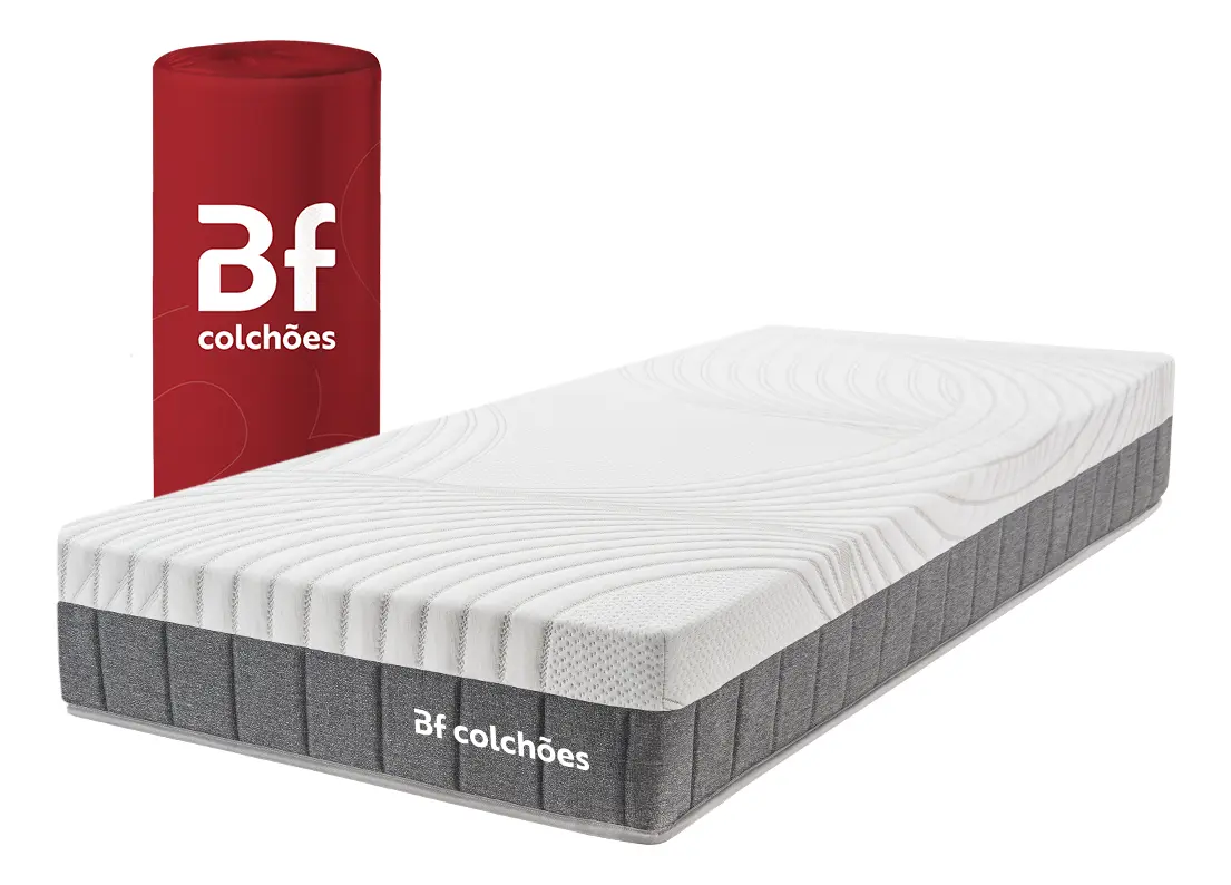 Colchão Solteiro de Molas Ensacadas Sport Pro Regenerativo 88x188cm BF Colchões