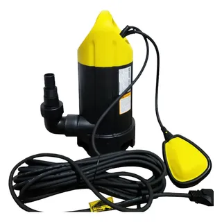 Bomba Submersível Água Limpa E Suja Abs Limpa Fossa Caixa De Gordura 370w 1/2cv 0,5cv Erbmaquinas