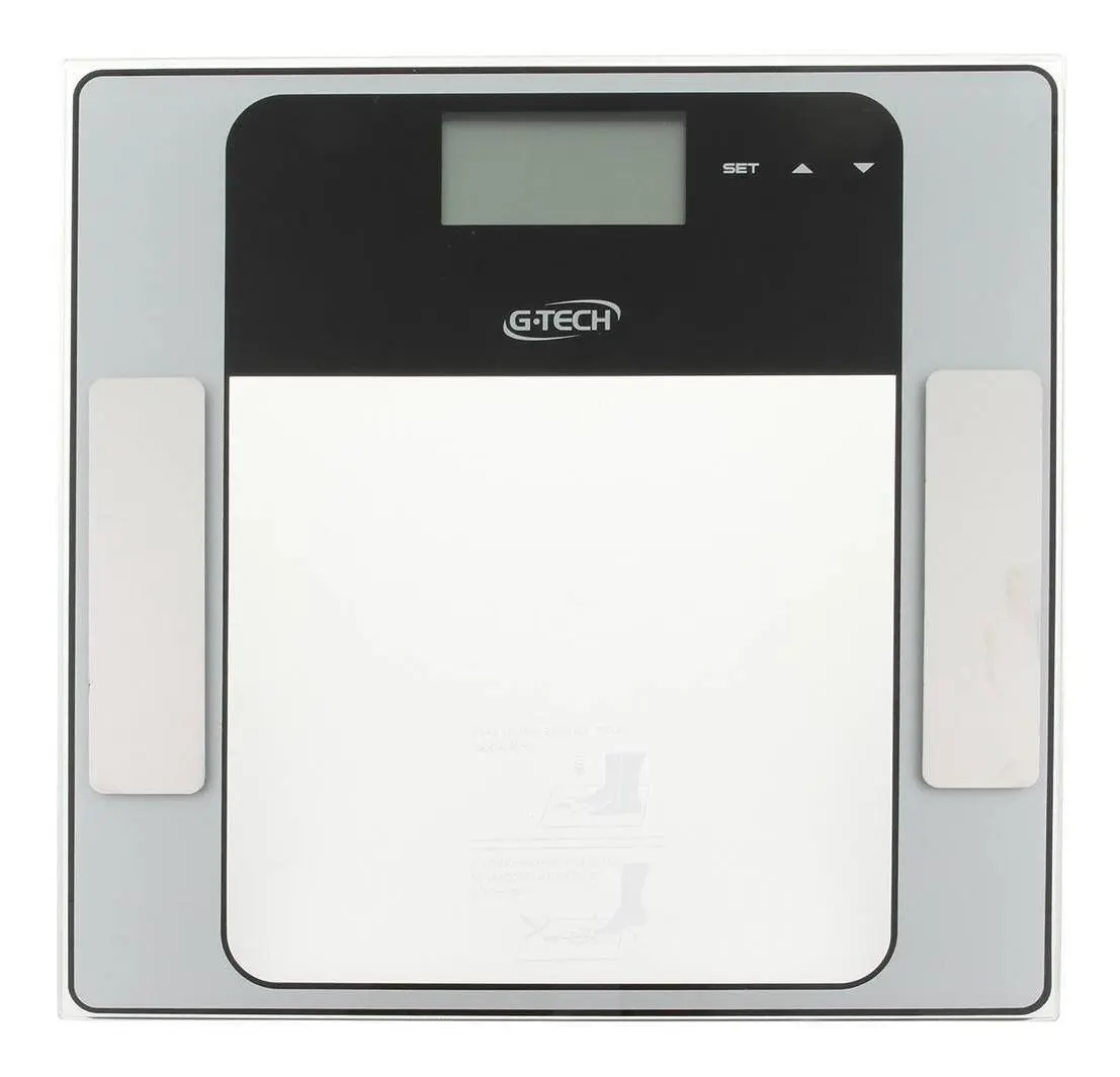 Balança digital G-TECH com bioimpedância Glass 7FW