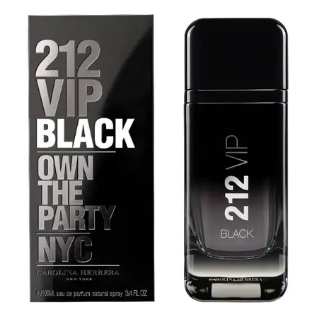 Perfume 212 Vip Black 200 Ml Carolina Herrera Edp Masculino