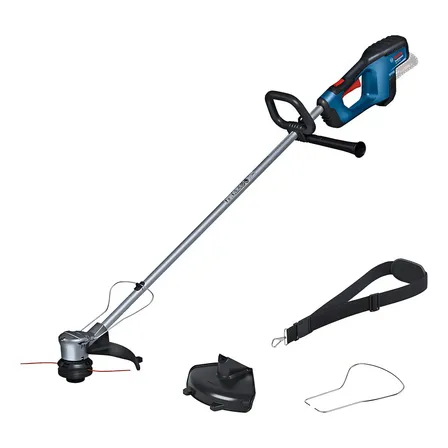 Aparador De Grama Bosch Grt -33 Sem Baterias E Carregador Cor Azul