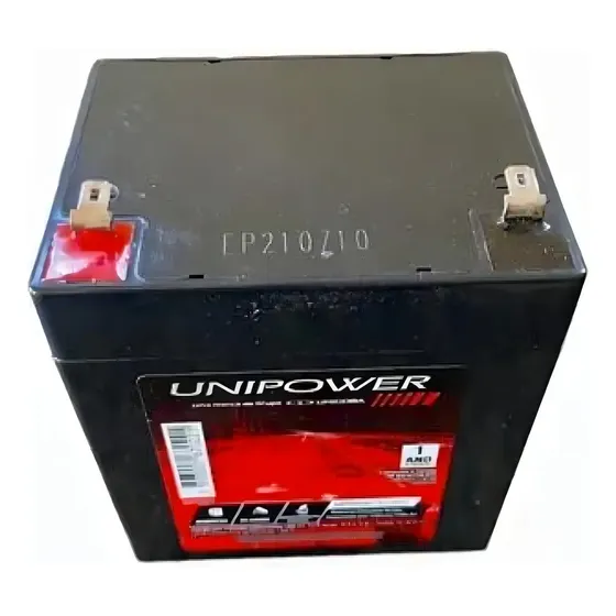 Unipower 12v 5ah Vrla Bateria Selada Up1250