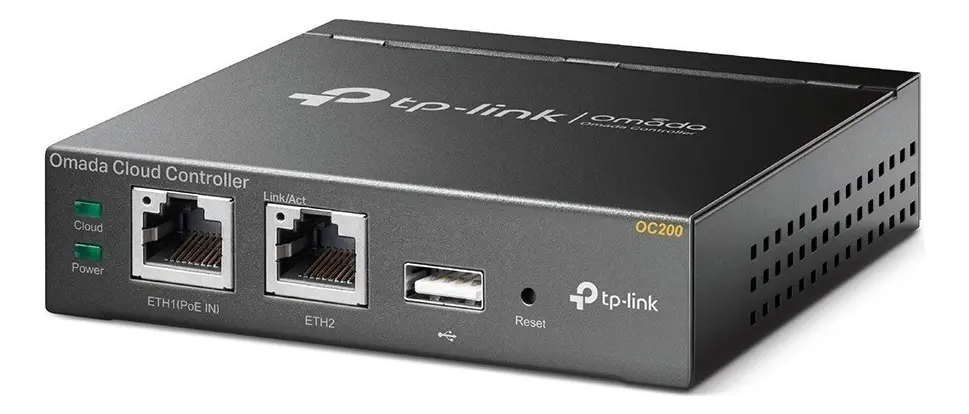 Controlador de Hardware Omada TP-Link OC200 Gestão de Rede Centralizado Cor Preto