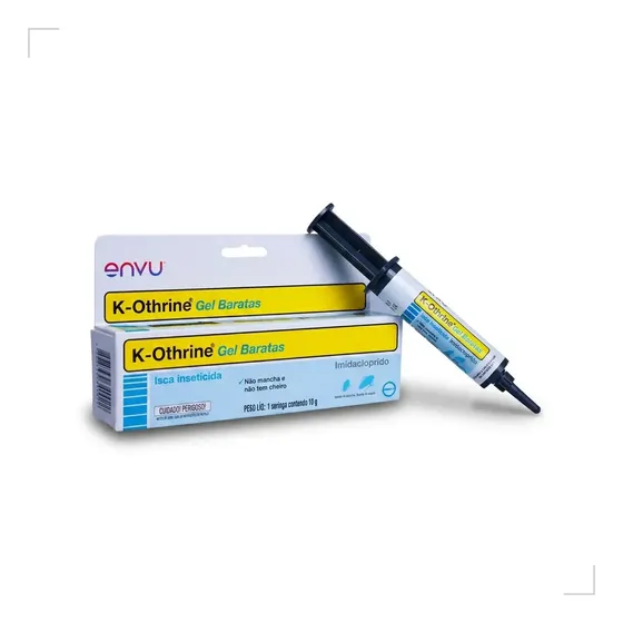 K-Othrine® Gel Baratas – Eficaz Contra Baratas de Cozinha e de Esgoto – 10g