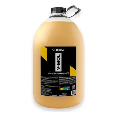 Shampoo Automotivo Desincrustante Vonixx V-mol 5l Biodegradável Cereja