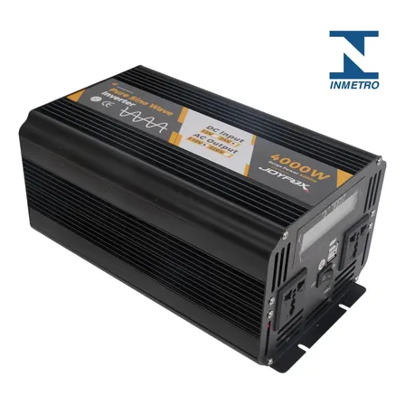 Joyfox Inversor Energia Onda Senoidal Pura 4000w Pico 8000w 24v Para 110v 60hz Usb Conversor Transformador Tensão