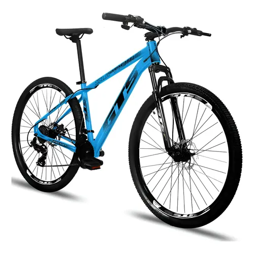 Bicicleta Aro 29 Gts Supreme Quadro Aluminio 24v Freio Disco Cor Azul/Preto Tamanho do quadro 17 "