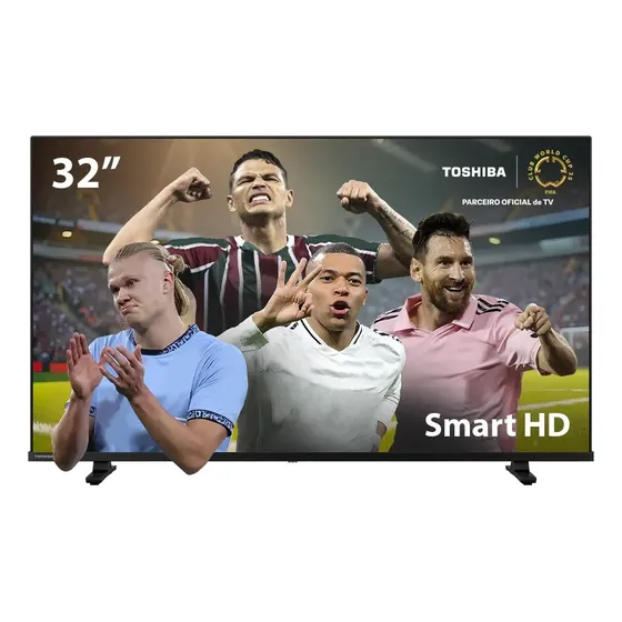 Smart Tv Dled 32 Hd Toshiba Vidaa 2hdmi 2usb Wi-fi - Tb020m