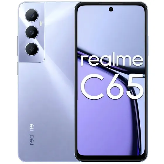 Celular Realme C65 Dual Sim 256 Gb 8 Gb Ram NFC Smartphone Roxo Purple