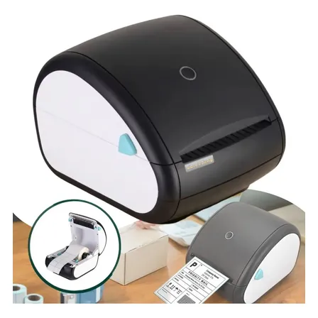 Impressora Térmica Tipo Zebra Etiqueta 110mm Zpl Sem Ribbon Para Envios Full Ecommerce